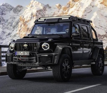 Brabus превратил Mercedes-AMG G 63 в ПИКАП с портальными мостами.