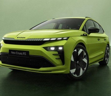 Skoda выкатила электрический кроссовер Enyaq vRS с разгоном до сотни всего за 5,4 секунды