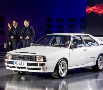 Audi выкатил 530-сильный Quattro, который выглядит как машина из 1980-х.