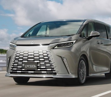 Lexus LM 2024: роскошный минивэн нового поколения